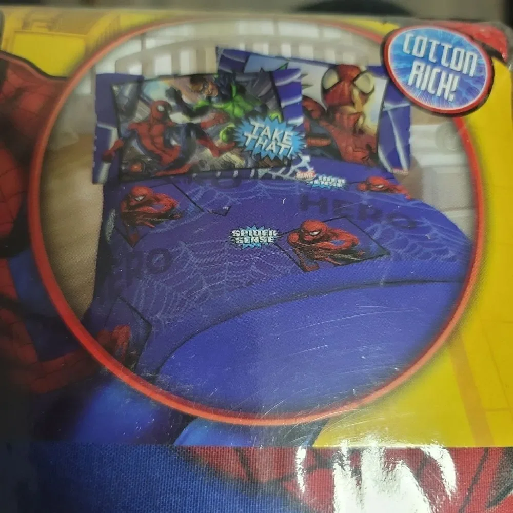 Spiderman twin sheet set